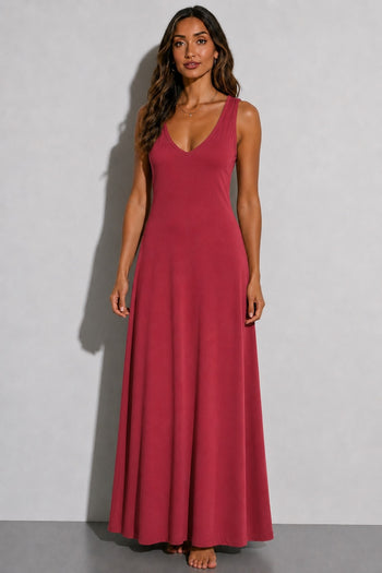 Daydreamer Dress - Soft Red