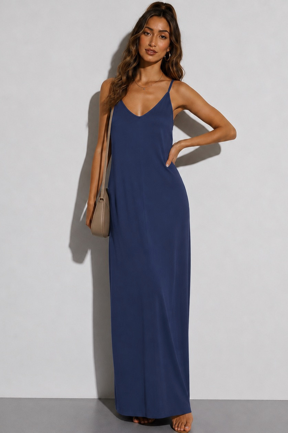 Goddess Gown - Navy