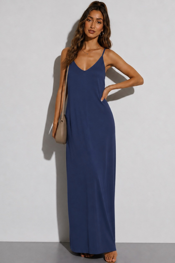 Goddess Gown - Navy