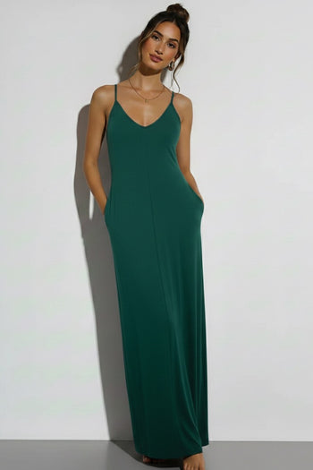 Goddess Gown - Forest Green