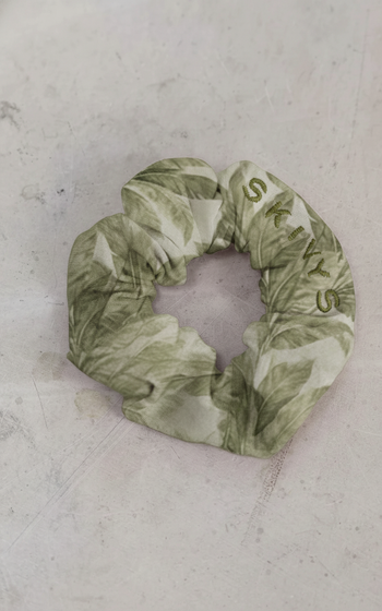 Scrunchie - Banana Leaves