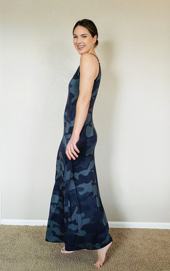 BACK IN STOCK! Camo Goddess Gown