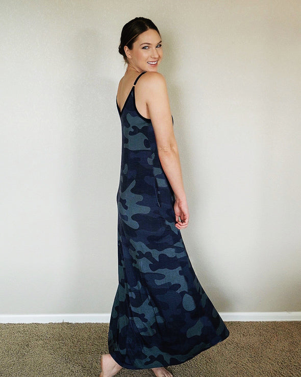 BACK IN STOCK! Camo Goddess Gown