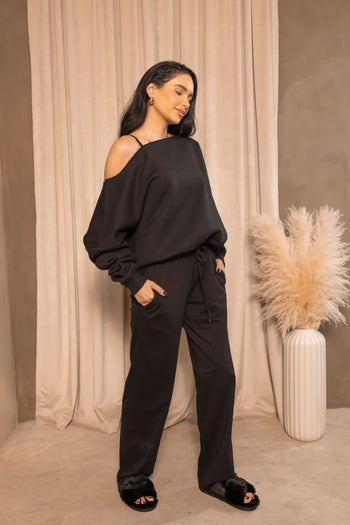 Cloud Lounge Pant - Black