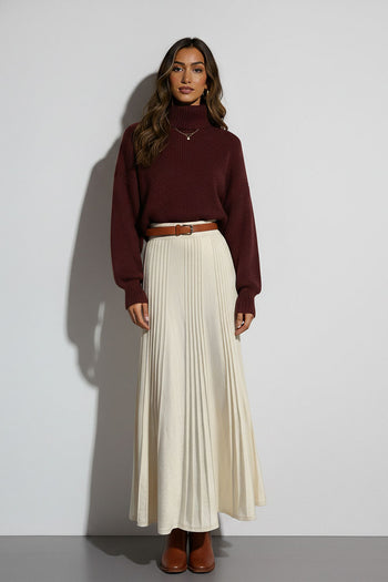 Brooklyn Turtleneck L/S - Mocha