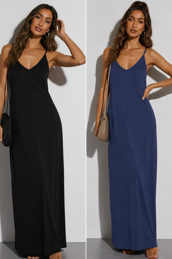 Black + Navy - Goddess Gown Bundle